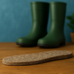 Semelles en feutre pour bottes de jardin